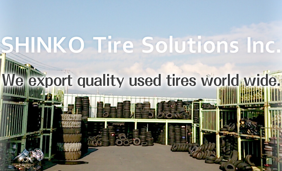 We export quality used tires world wide.